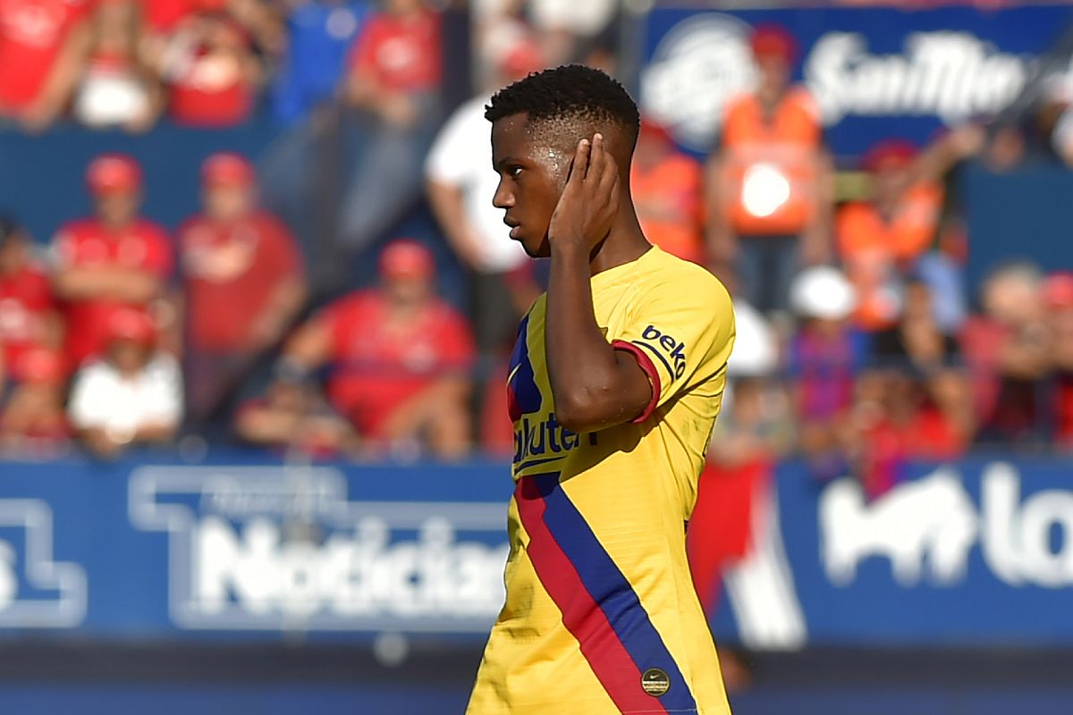 Ansu Fati becomes youngest ever FC Barcelona goalscorer in La Liga