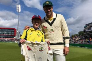 Meet the 12-year-old kid who put out bins to watch Ashes