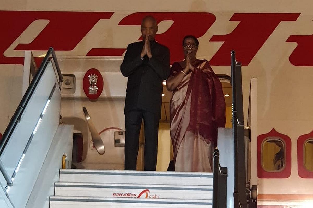 President Ram Nath Kovind leaves for three-nation tour to ‘boost bilateral relations’