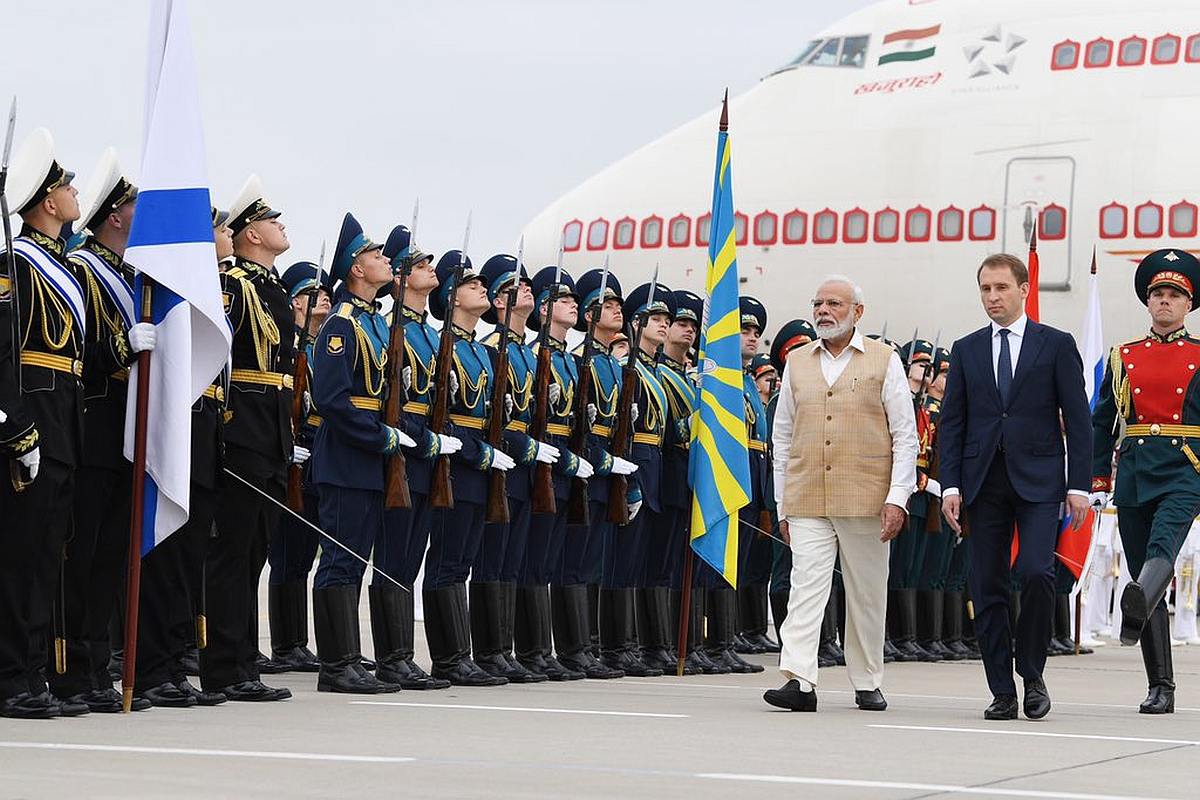 Prime Minister Modi arrives in Russia for ‘short but important visit’