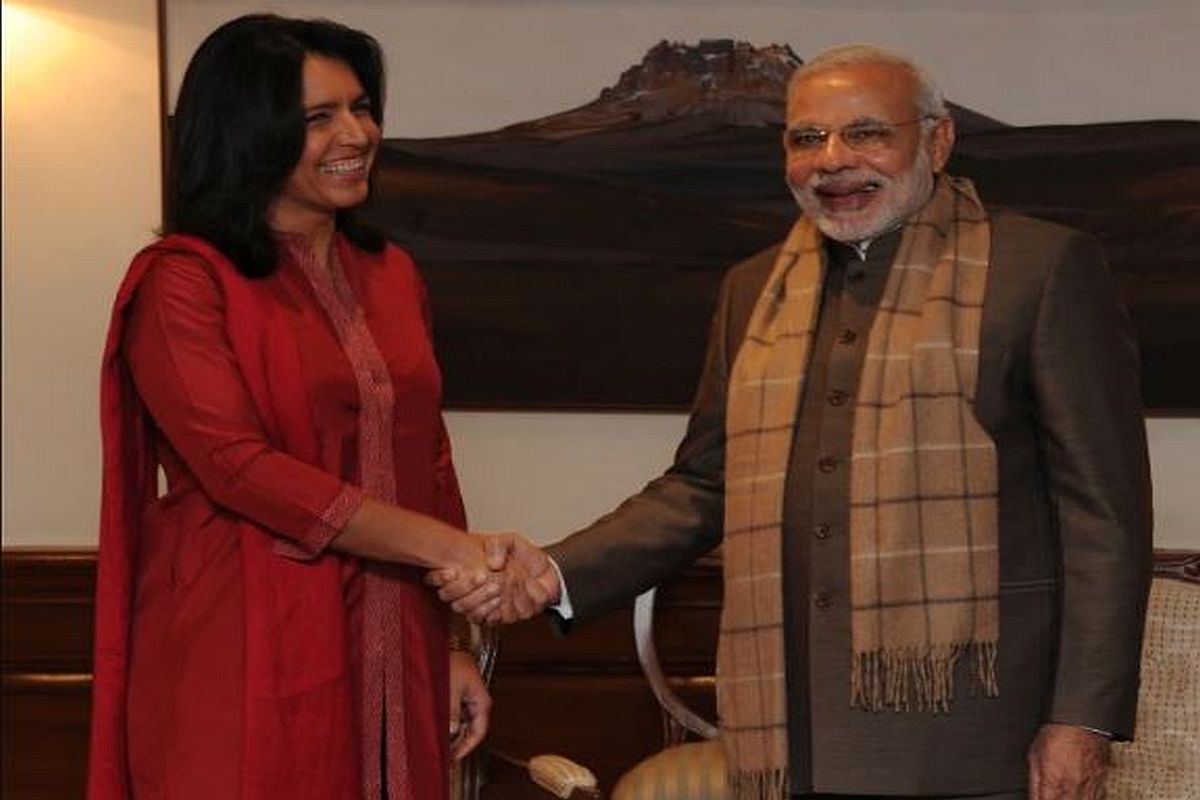 Tulsi Gabbard welcomes PM to US, apologises for not being able to attend ‘Howdy, Modi’ event