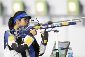 Mehuli bags twin titles in 10m air rifle at National Trials