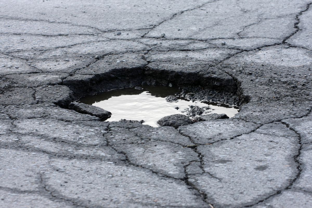 Explosion at BBD Bagh leaves massive crater