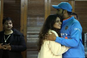 Yuzvendra Chahal’s light banter with Rohit’s wife