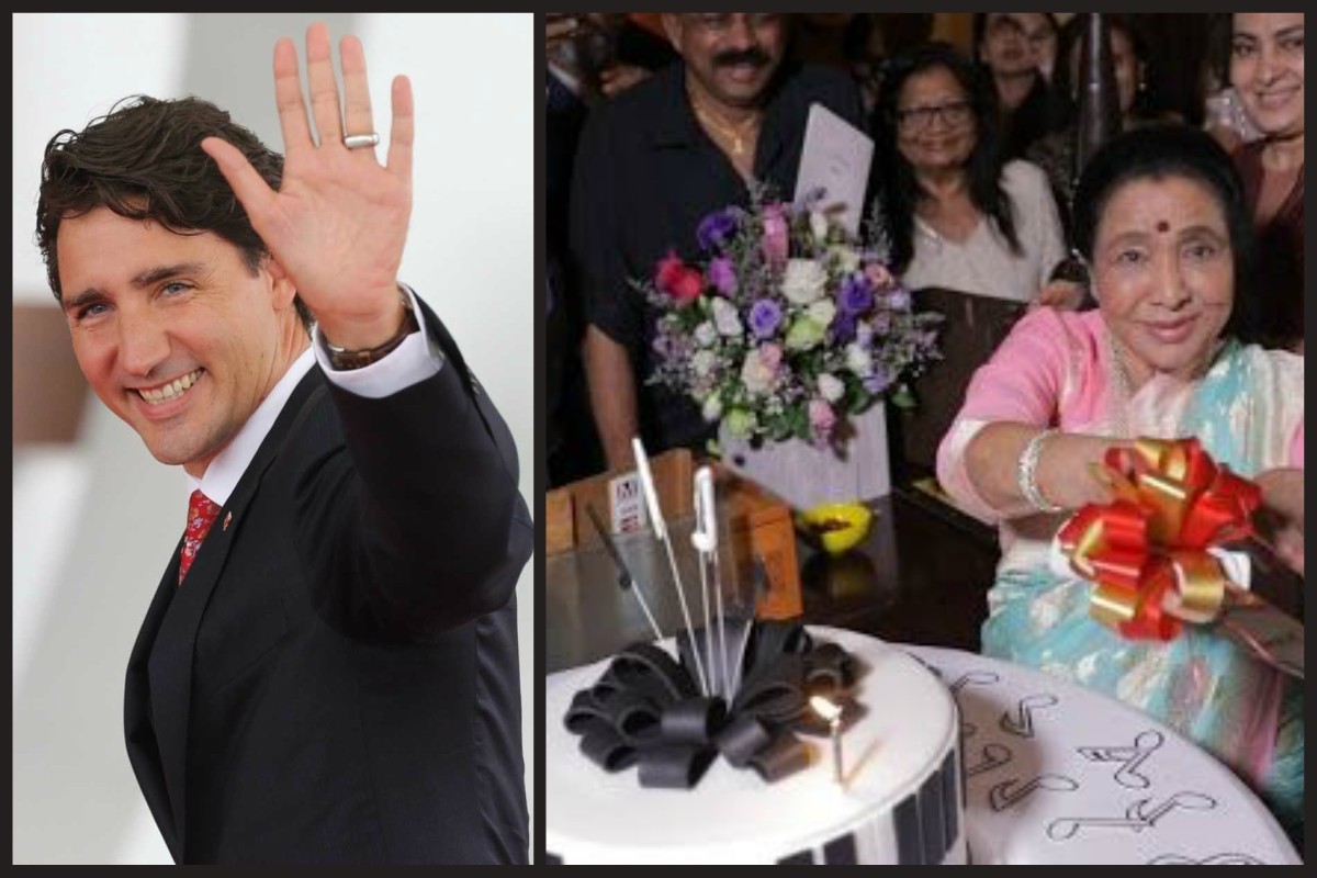 Asha Bhosle receives birthday wishes from Canadian PM Justin Trudeau