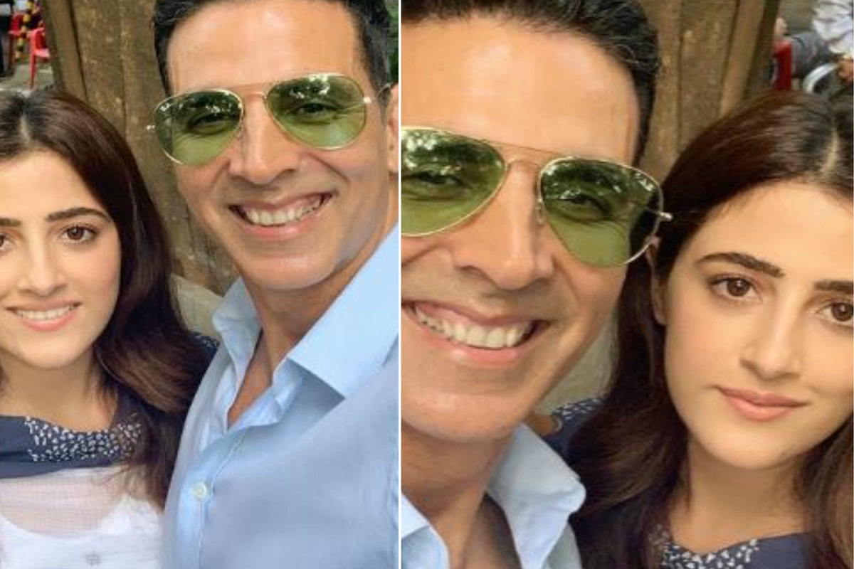Akshay shoots with Kriti Sanon’s sister for music video