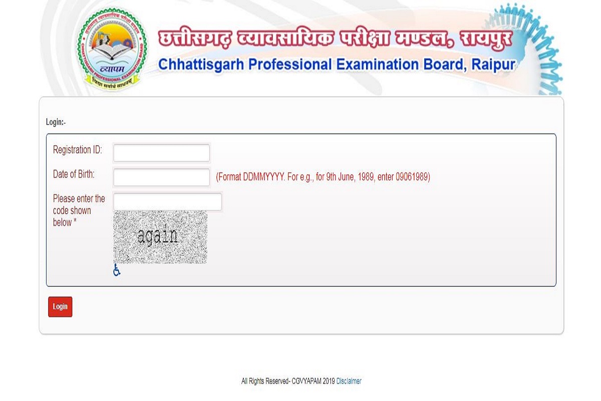 Chhattisgarh SET admit cards 2019 released at vyapam.cgstate.gov.in | Direct link available here