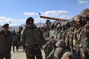 Indian Army holds exercise near LAC in super high altitude of Eastern Ladakh