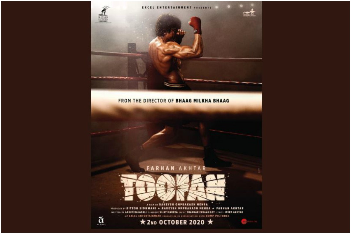 First look poster of Farhan Akhtar’s Toofan out!
