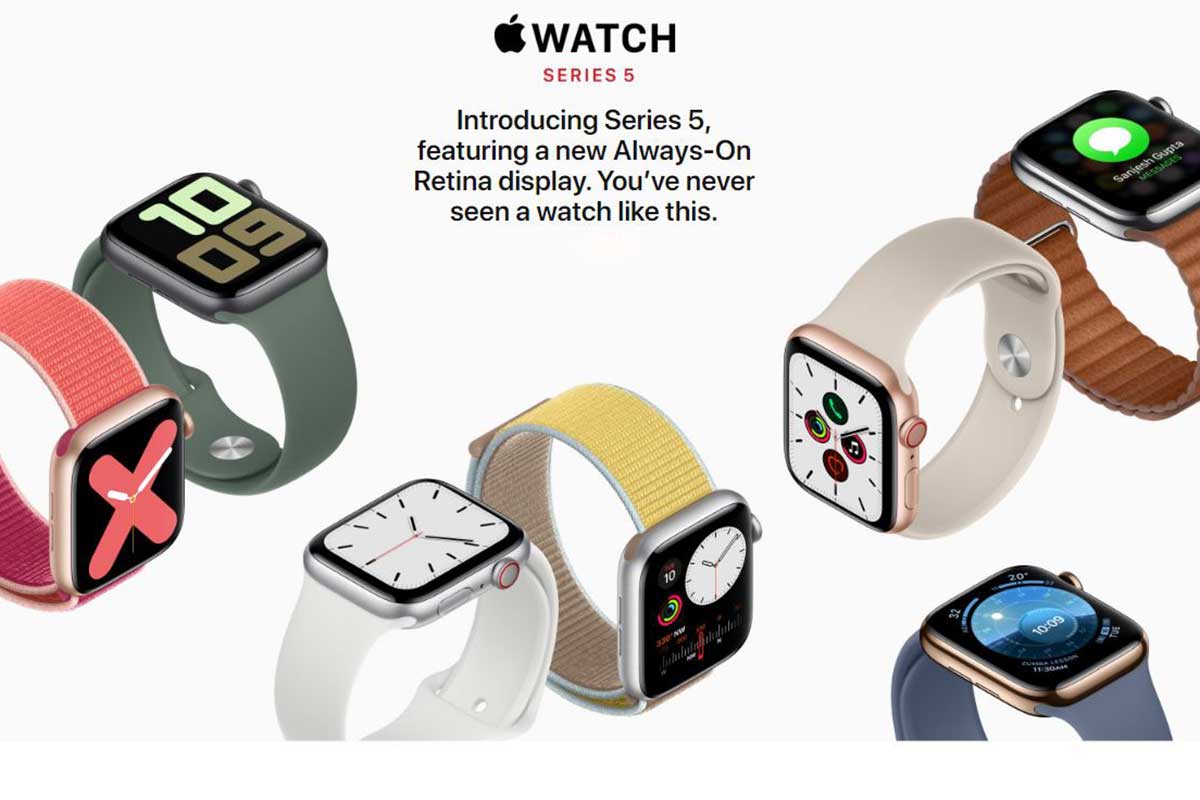 apple watch 5 models