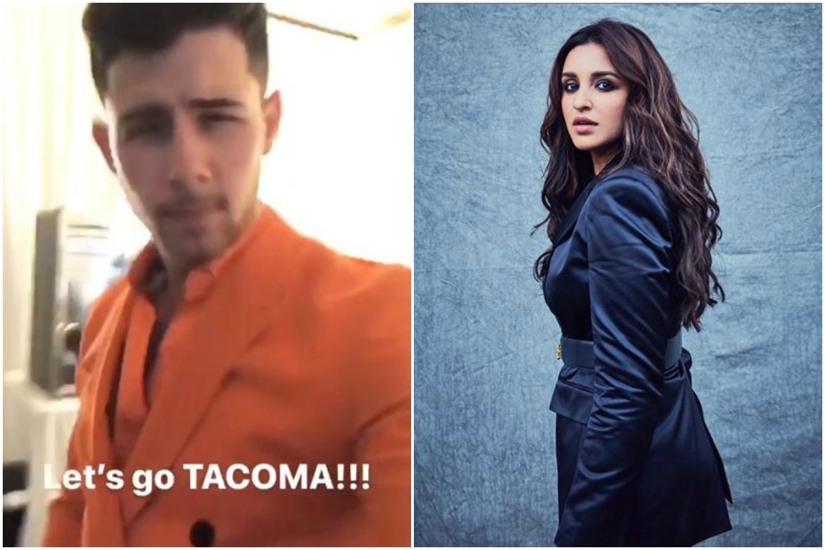 Parineeti Chopra shares video of Nick Jonas dancing to ‘Khadke Glassy’