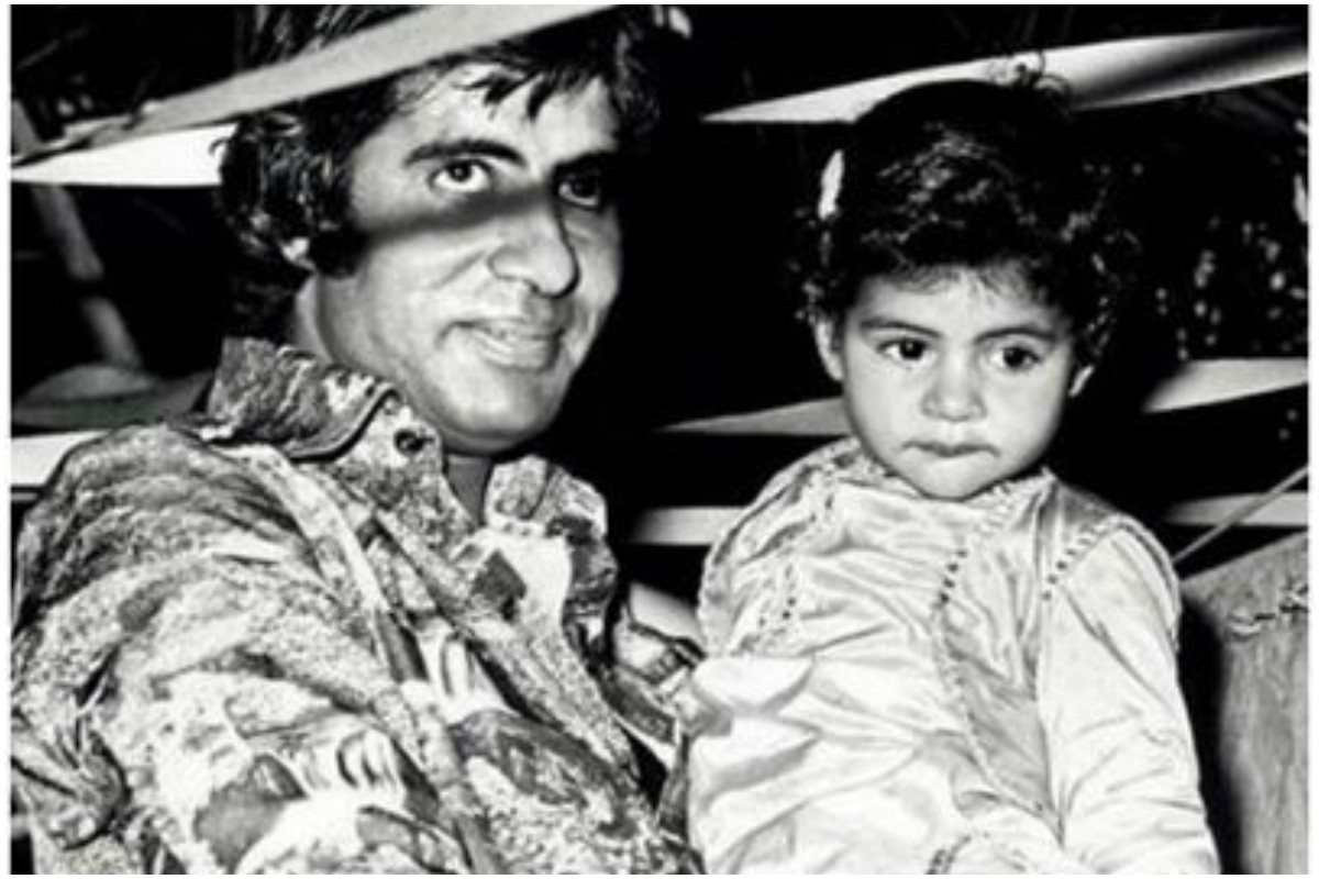 Shweta shares nostalgic photo on eve of father Amitabh Bachchan’s birthday
