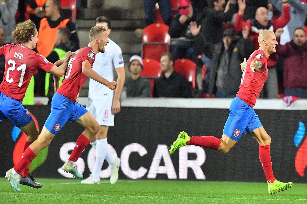 Euro 2020 Qualifiers: Czech Republic end England’s 43 game unbeaten run, beat England 2-1