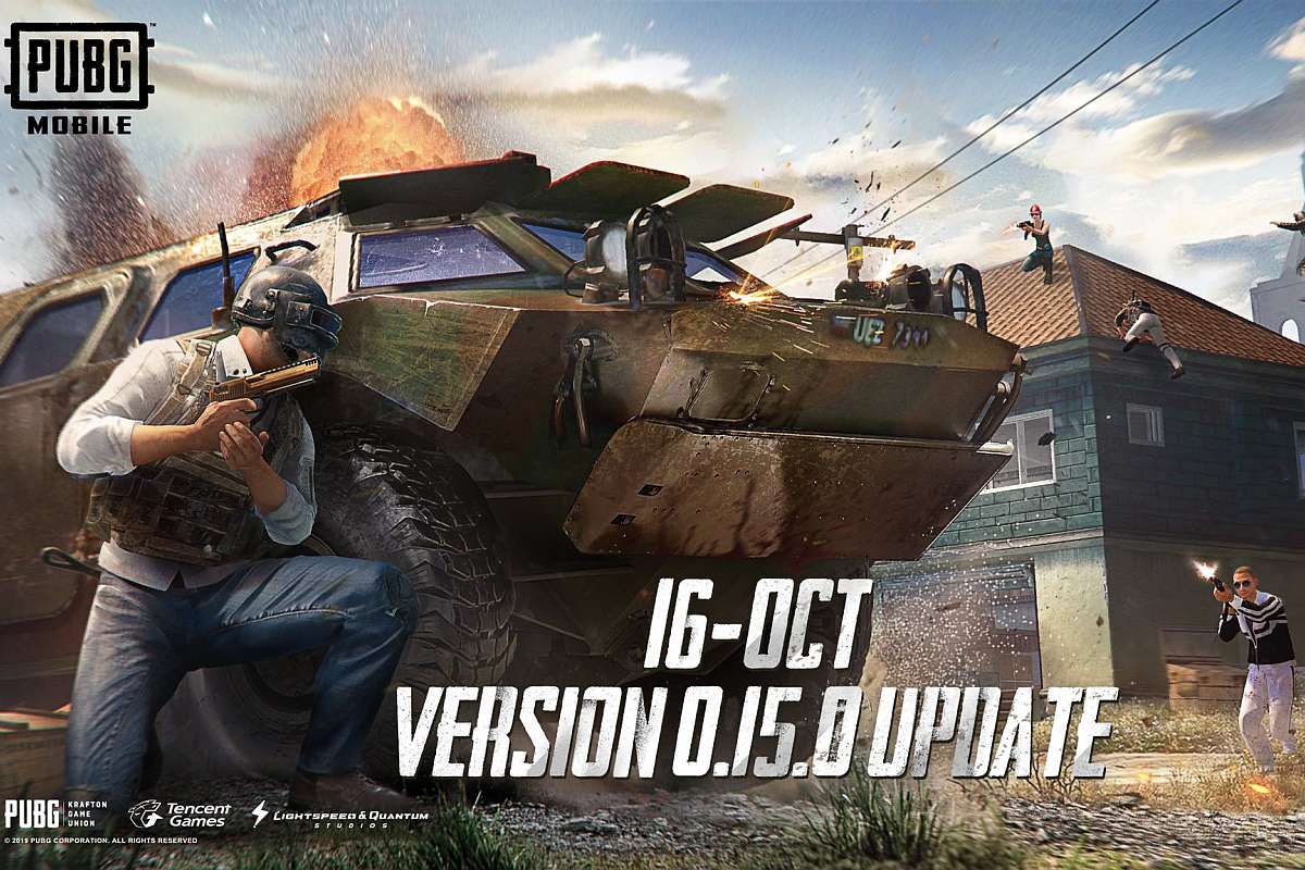 Download PUBG Mobile 0.15 update; Get helicopter, new weapons, amphibious armoured vehicle and so much more