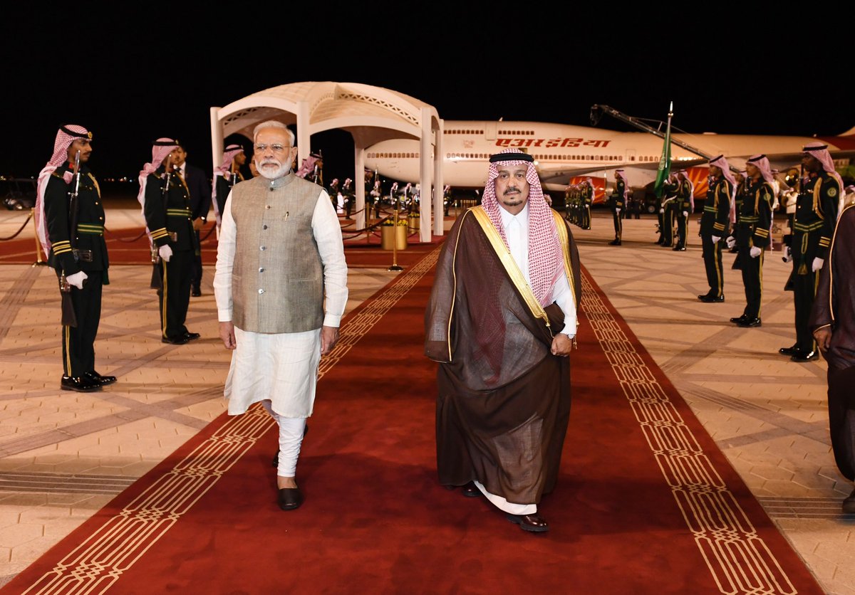 PM Modi in Saudi Arabia to ‘strengthen ties with a valued friend’