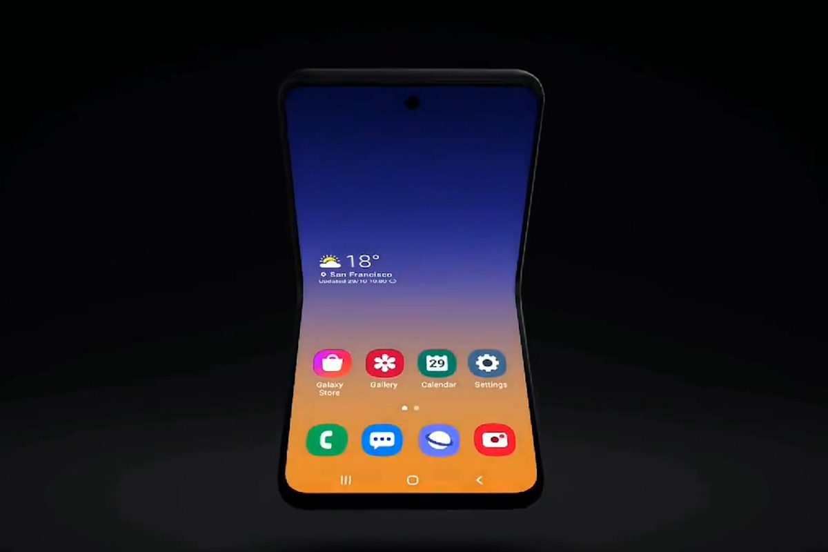 Samsung unveils new foldable phone concept, brings traditional flip back