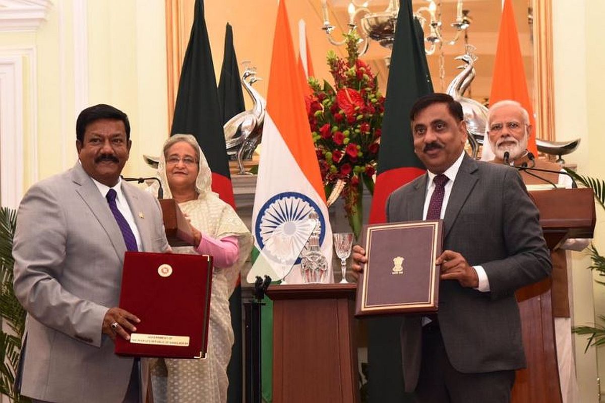 India, Bangladesh inaugurate 3 bilateral projects, ink 7 pacts after Modi-Hasina talks