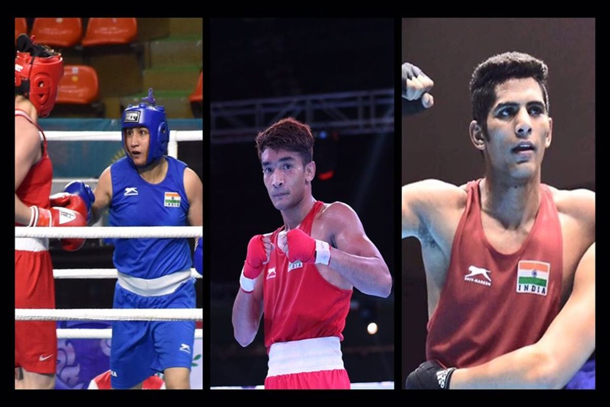 Boxers Shiva Thapa, Pooja Rani bag gold at Olympic Test event; silver for Ashish Kulheria