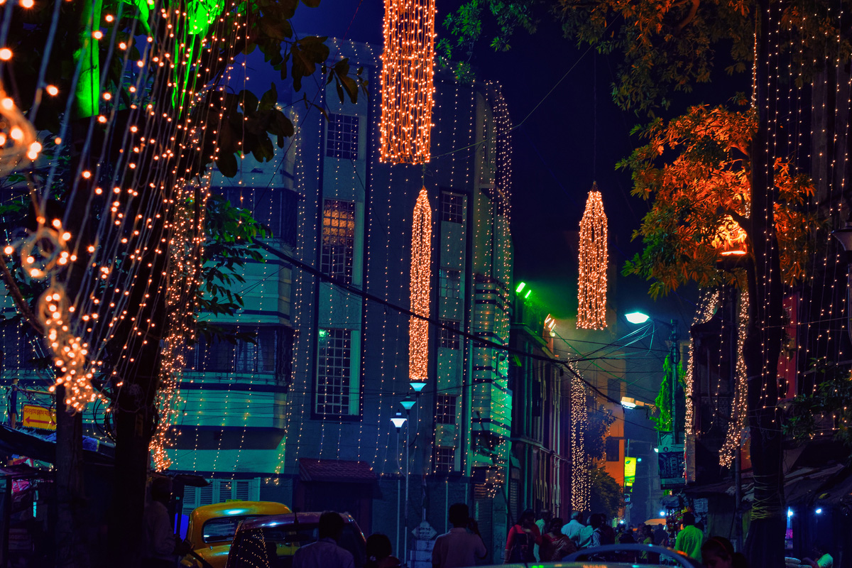 Weather no dampener: City all lit up for Diwali