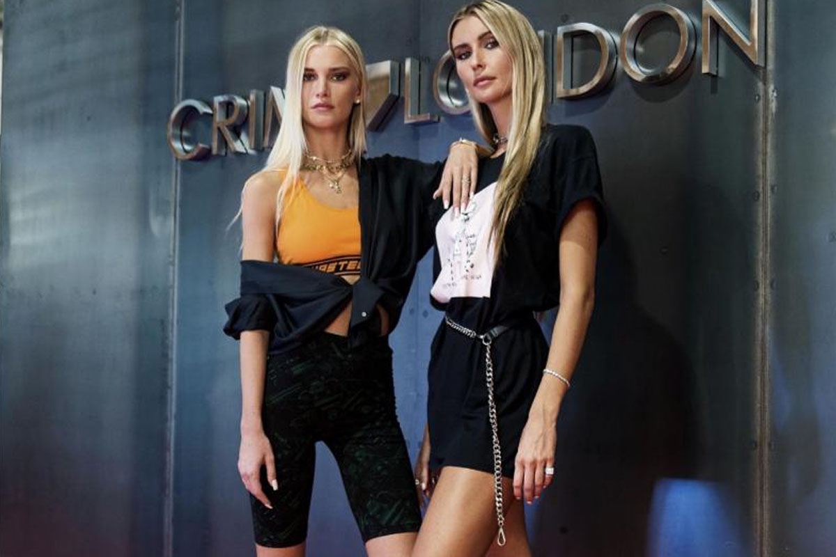 Lisa and Jessica Kistermann of CrimeLondon are voted as one of the fastest-growing fashion influencers