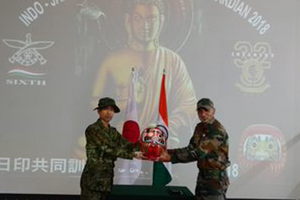 India, Japan to hold joint military drill from 19 October