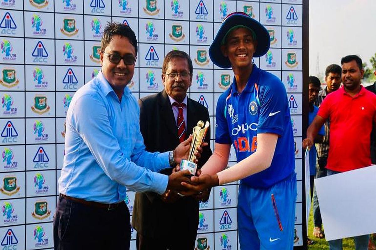 Mumbai cricketer Yashasvi Jaiswal becomes youngest cricketer to hit List A double-hundred