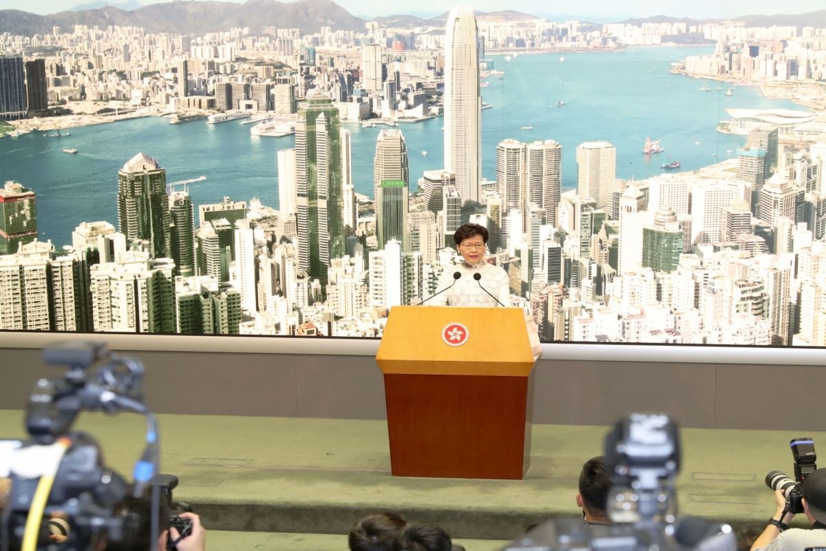 ‘Not feasible to relaunch a debate on universal suffrage now’: Carrie lam tells EU