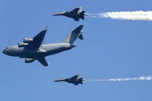 Abhinandan, Balakot heroes enthrall audience with flypast on Air Force Day; PM, President wish air warriors