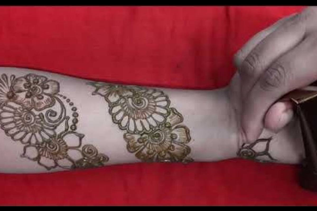 Karwa Chauth, Karwa Chauth 2019, Heena designs, Bangle/Bracelet henna design, Indo-Arabic henna design, Floral henna design, Arabic henna design, Hakuna Matata, Indian henna design, Arabic, Indo-Arabic, Moroccan