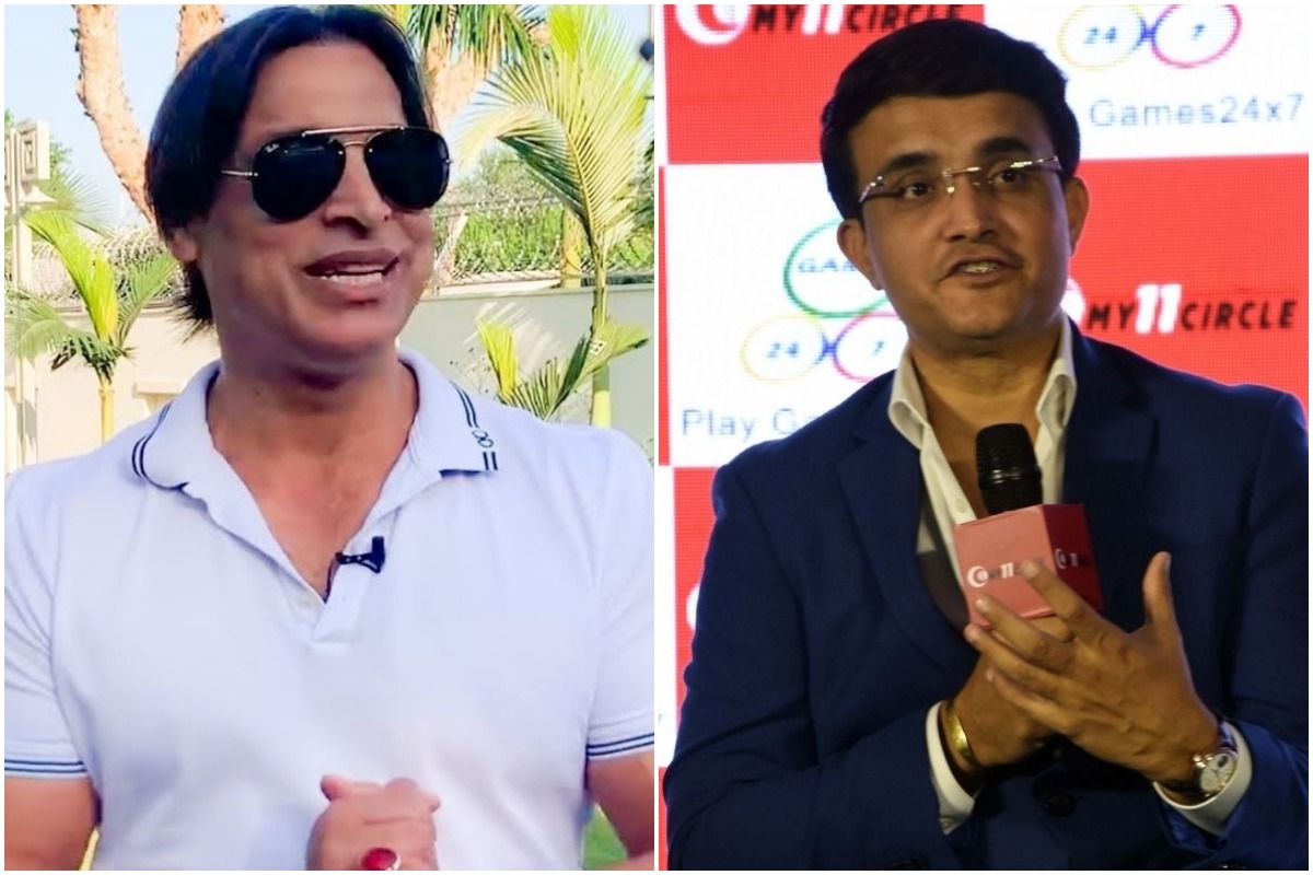 Akhtar heaps praise on Ganguly, says Dada taught India to beat Pakistan