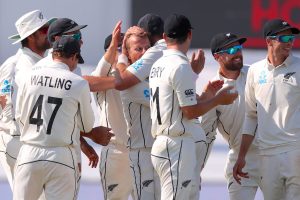 New Zealand thrash England by an innings and 65 runs in first Test