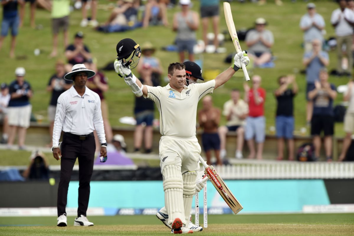 Tom Latham’s ton takes New Zealand to 173/3 on rain-curtailed day