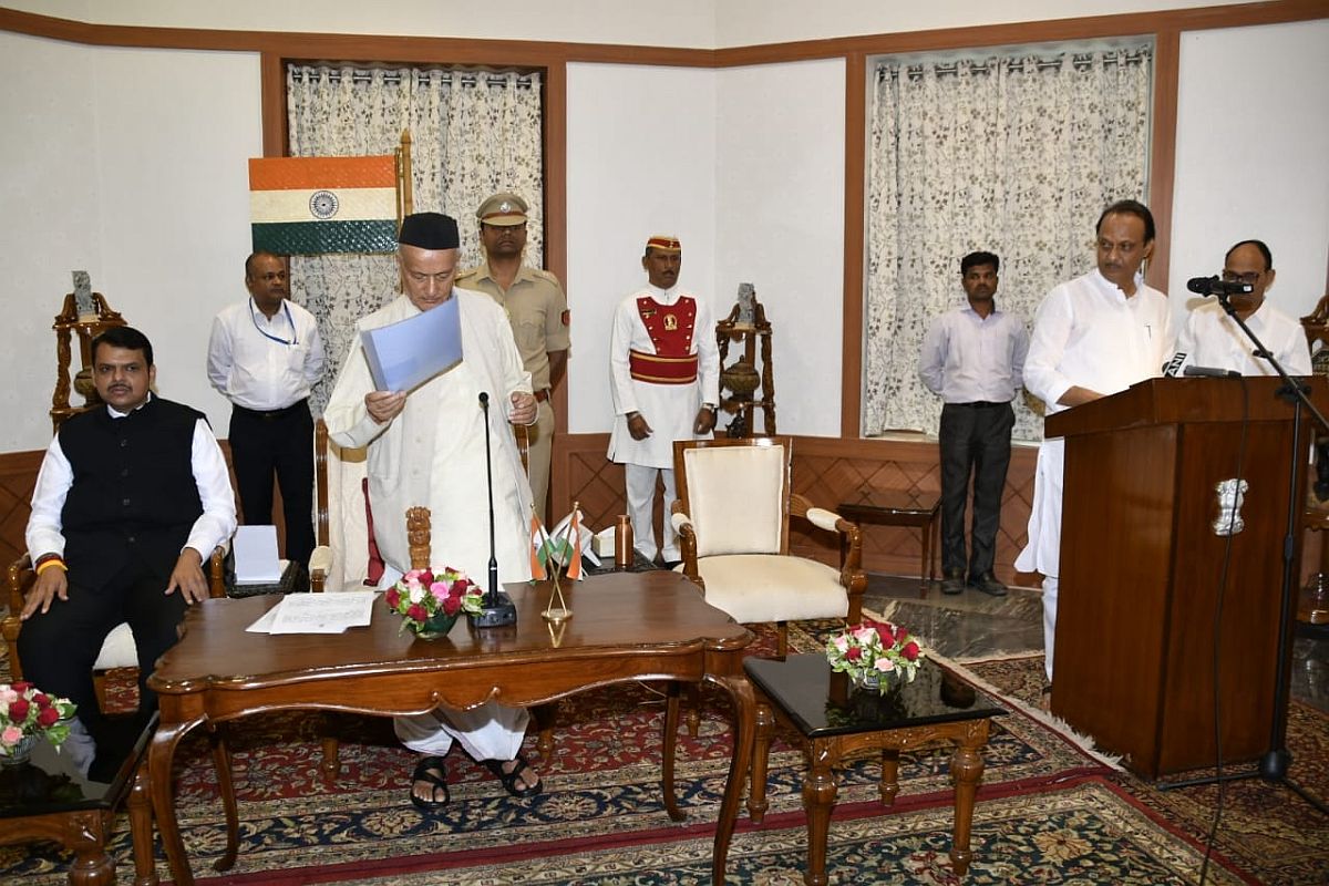Ajit Pawar calls on Fadnavis late night ahead of SC ruling on Maharashtra govt formation today