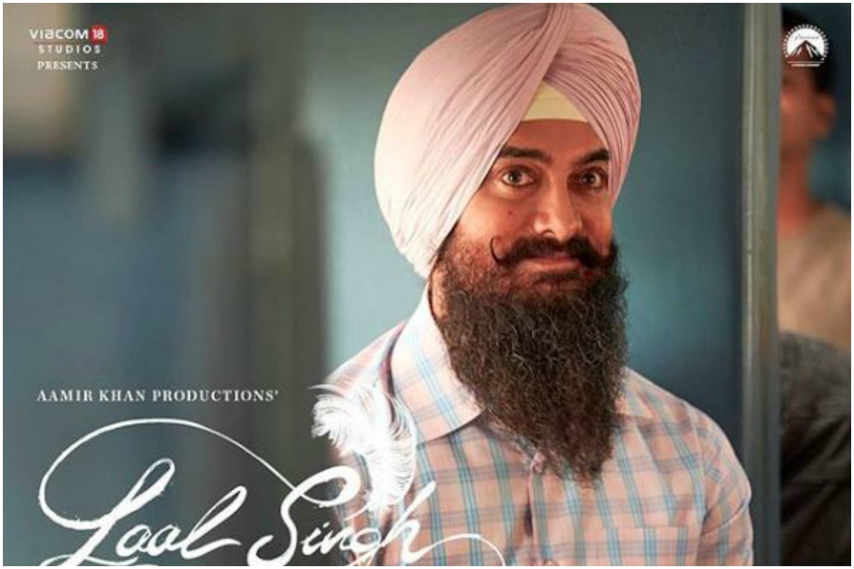 ‘Laal Singh Chaddha’ first look poster featuring Aamir khan out