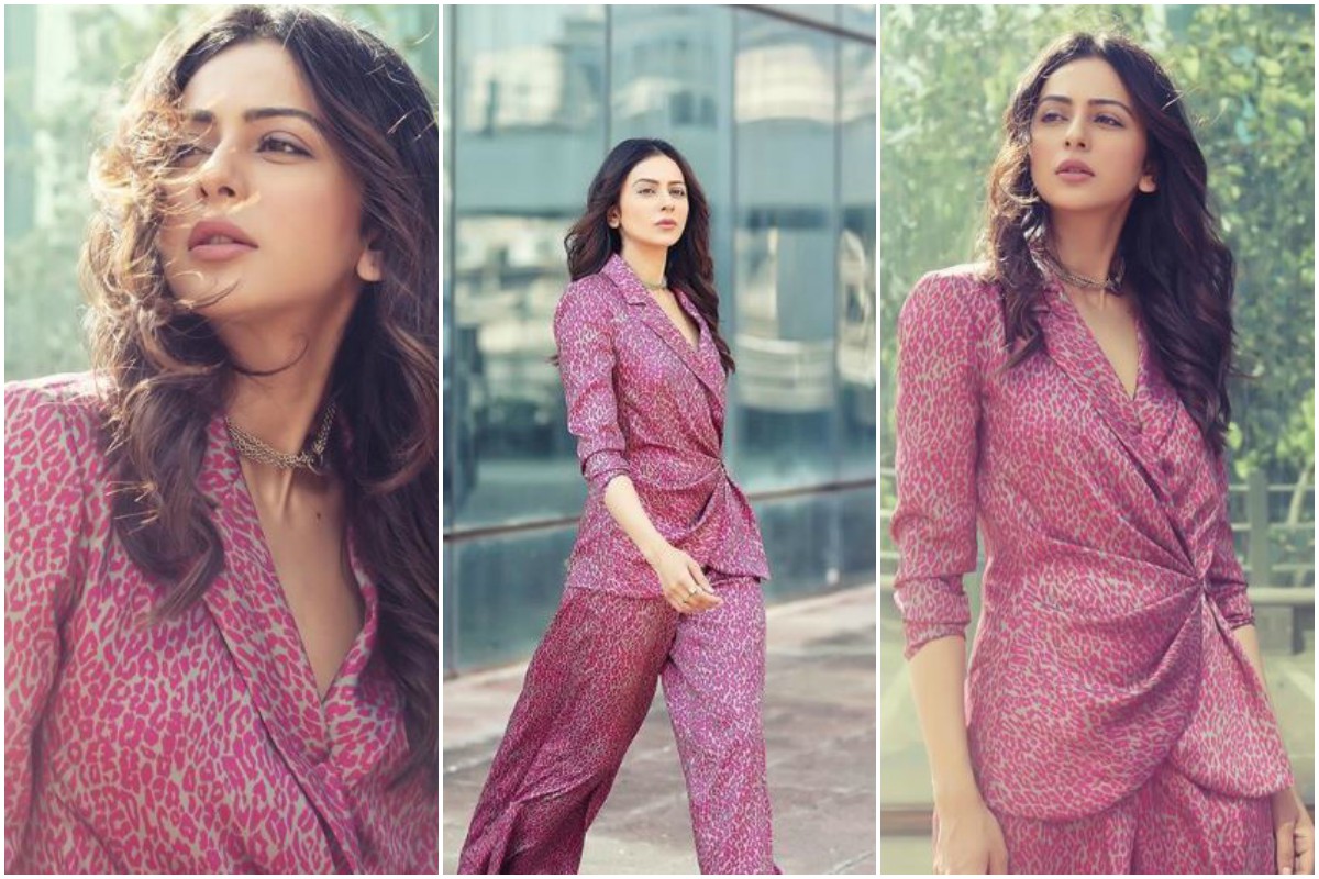 Rakul Preet Singh in satin blazer dress is an ideal outfit for ‘all things formal’