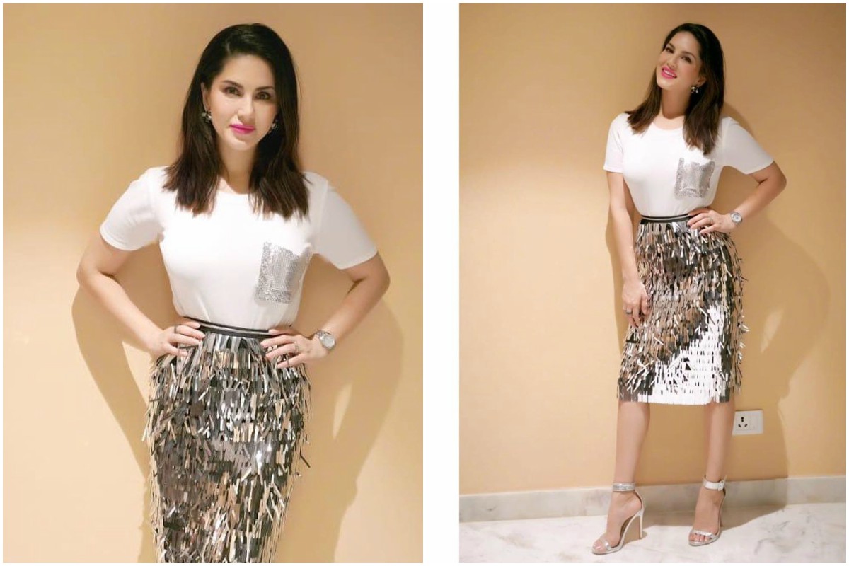Sunny Leone’s outfit gives perfect party vibes; check out pics