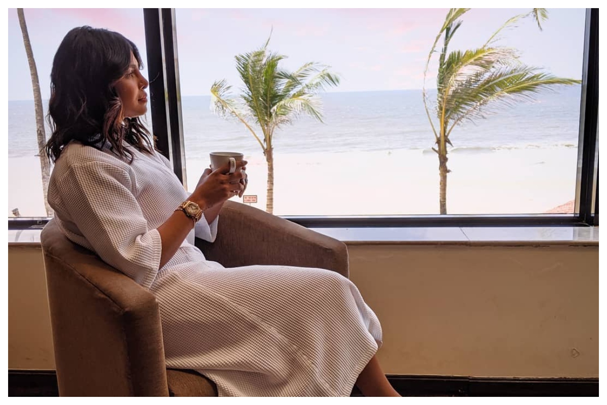Priyanka Chopra shares excitement on seeing blue skies in Mumbai post Delhi pollution experience