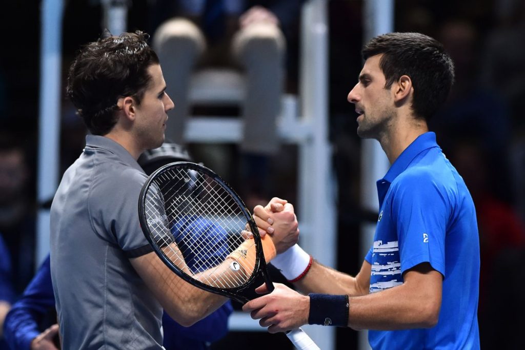 Dominic Thiem beats Novak Djokovic to reach last four: ATP Finals