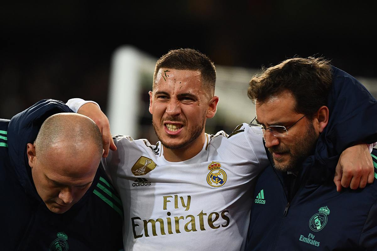 Hazard’s first Clasico in doubt after ankle injury