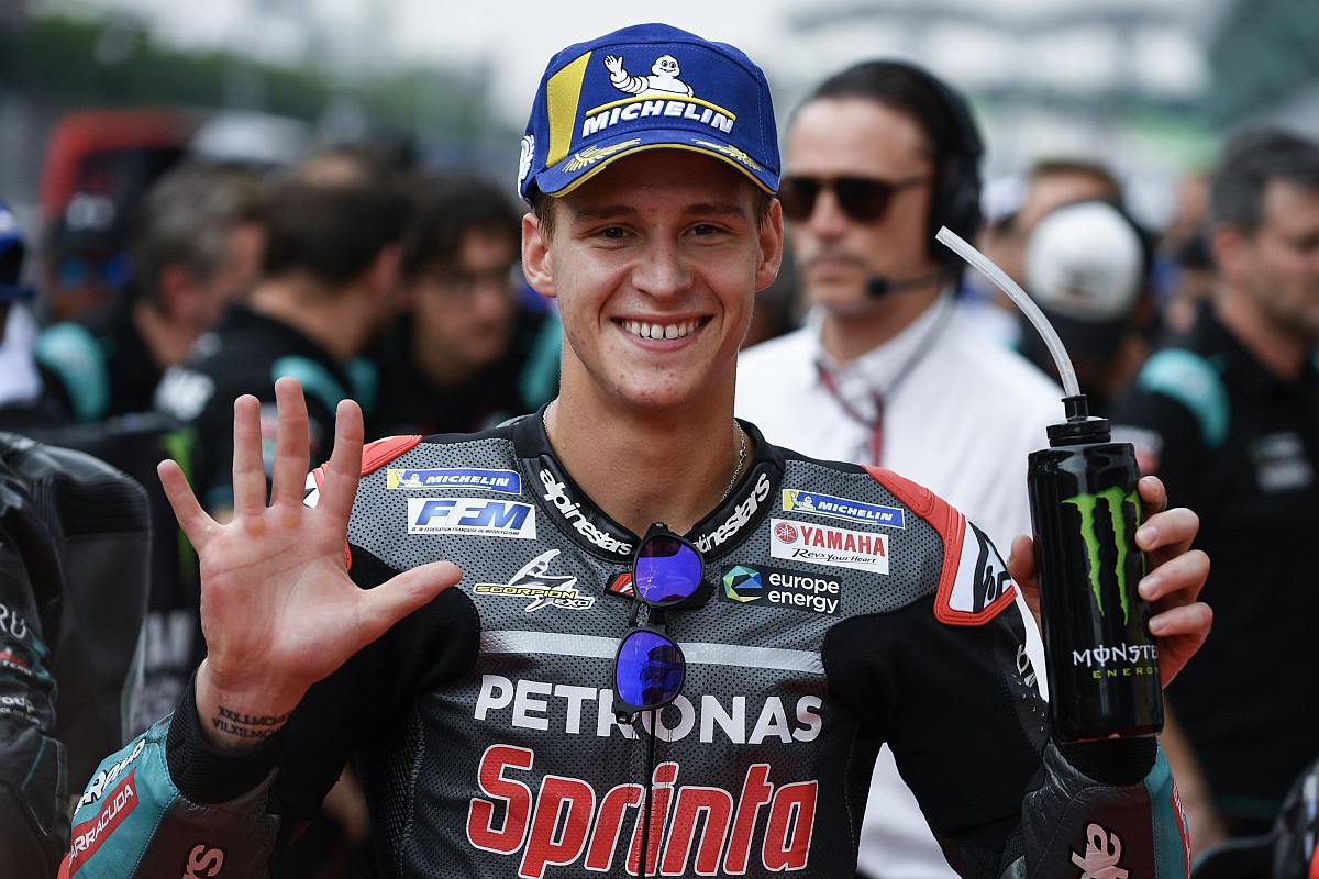 Quartararo to start in pole at MotoGP’s Malaysian GP