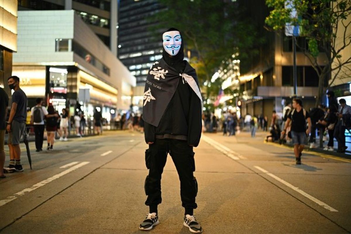 Hong Kong courts have no power to rule on face mask ban: China