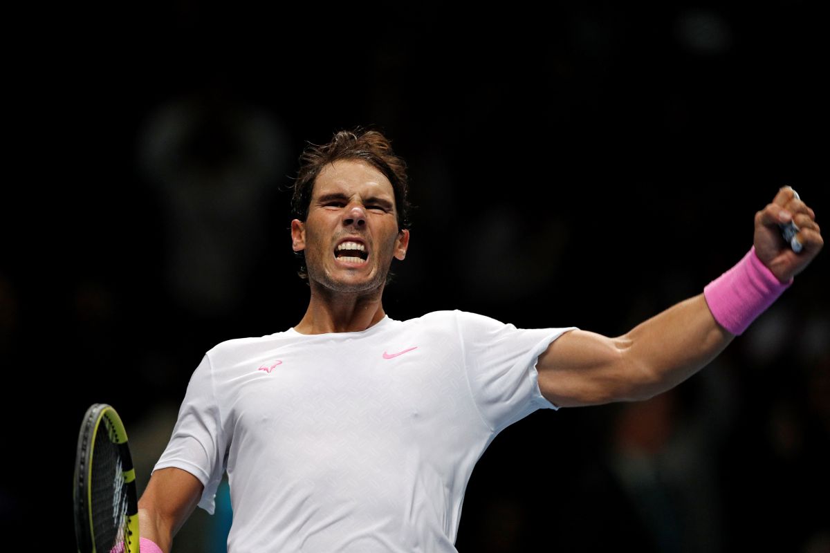 Rafael Nadal fights back from brink for first win at 2019 ATP Finals