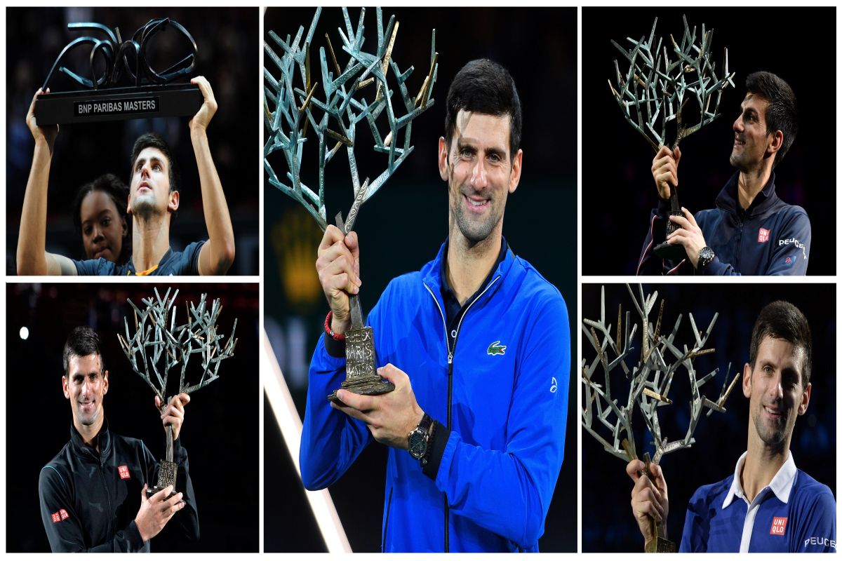 Paris Masters 2019: Novak Djokovic drubs Denis Shapovalov to win fifth title, trails No 1 by 640 points