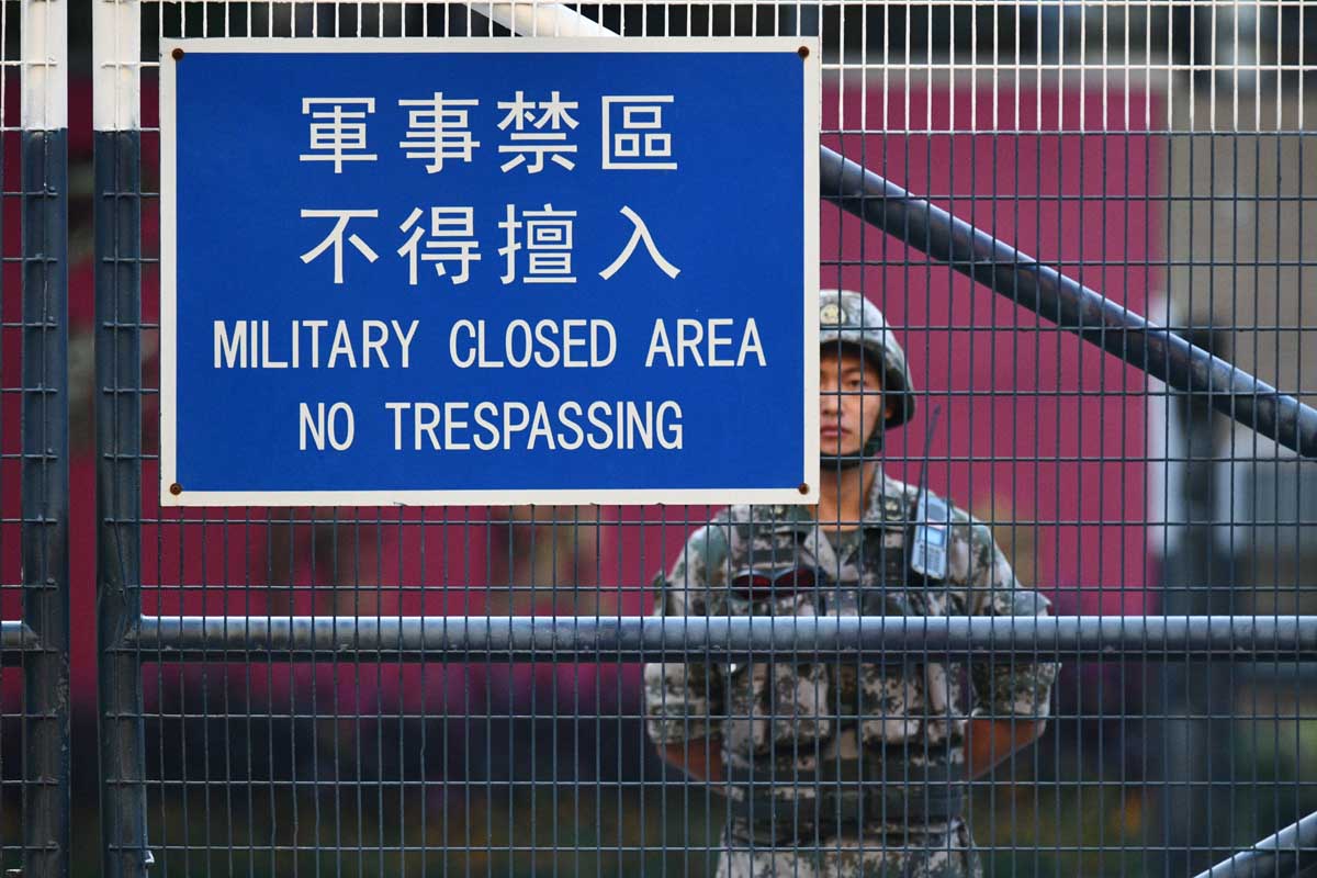 PLA, Hong Kong, China
