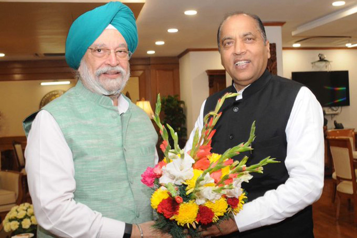 Airport, Mandi, Shimla, Jai Ram Thakur, Hardeep Singh Puri, Smriti Irani, Himachal, Himachal Pradesh