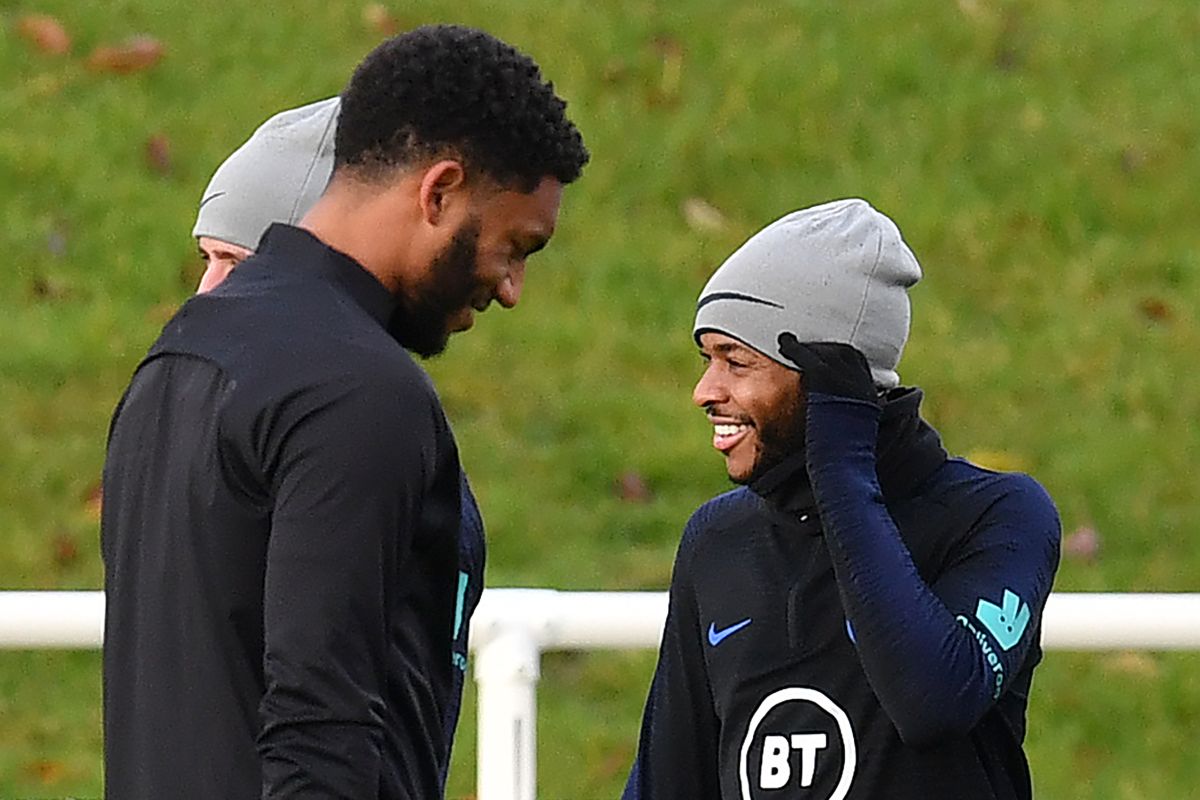 Raheem Sterling defends Joe Gomez after Liverpool defender gets booed at Wembley