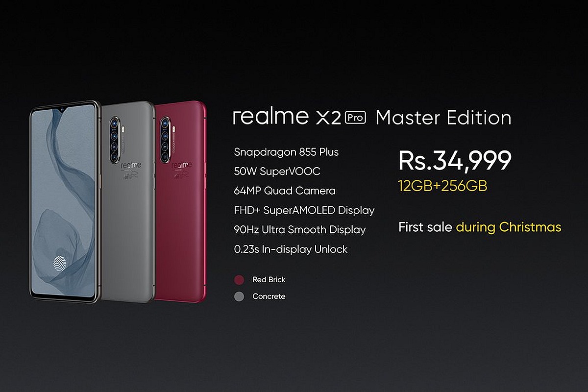 Realme X2 Pro, X2 Pro Master edition launched; Price, Spec and all that you need to know