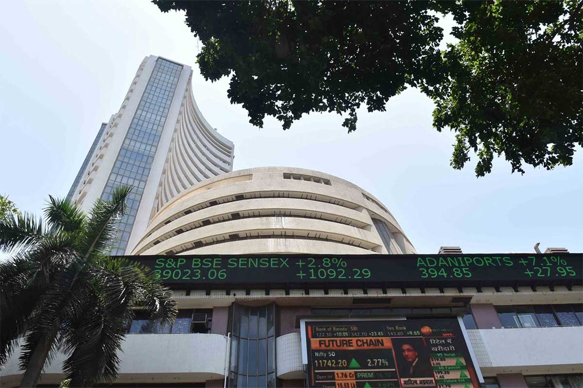 Sensex trades at 325 points, Nifty at 11,927