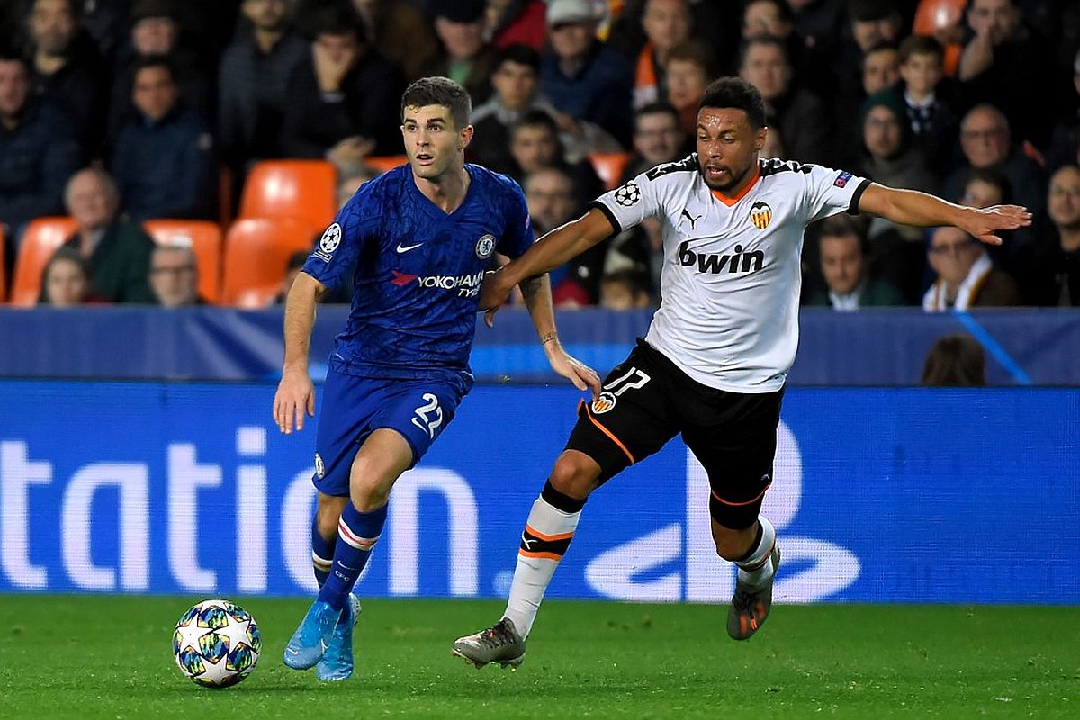 Christian Pulisic on mark as Valencia, Chelsea play entertaining draw