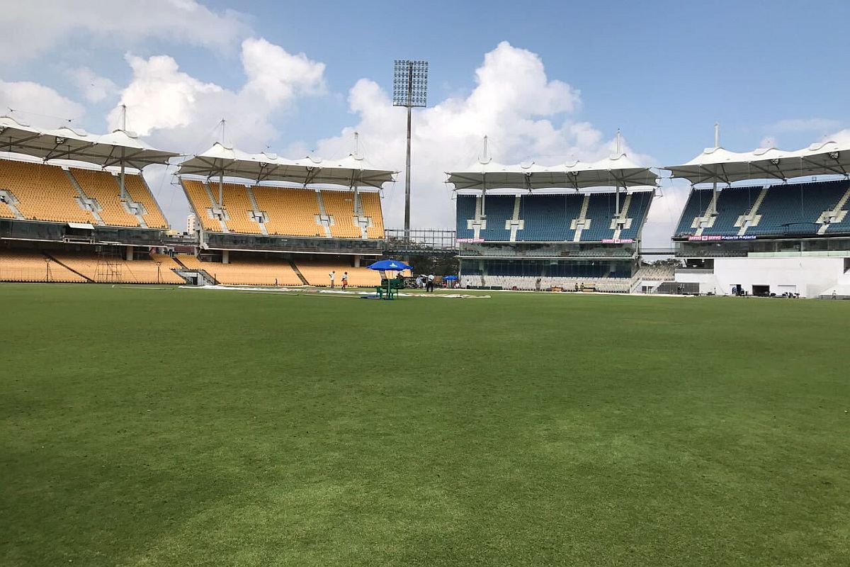 Three empty stands of Chennai’s Chepauk Stadium can be reopened